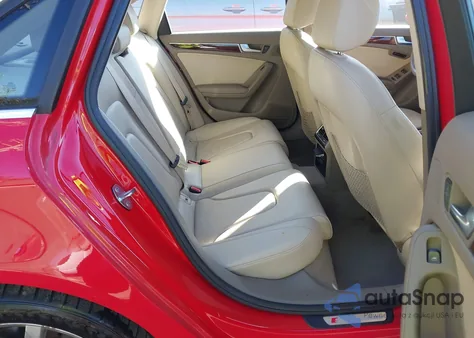 2012 Audi A4 2.0T Premium from USA, damaged, VIN WAUFFAFL9CA082189